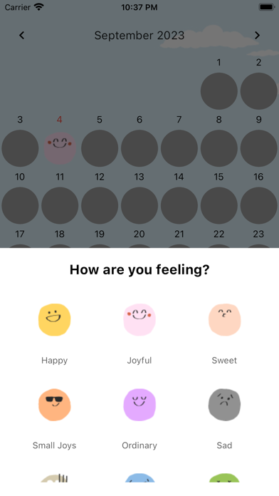 Emotion Garden Screenshot