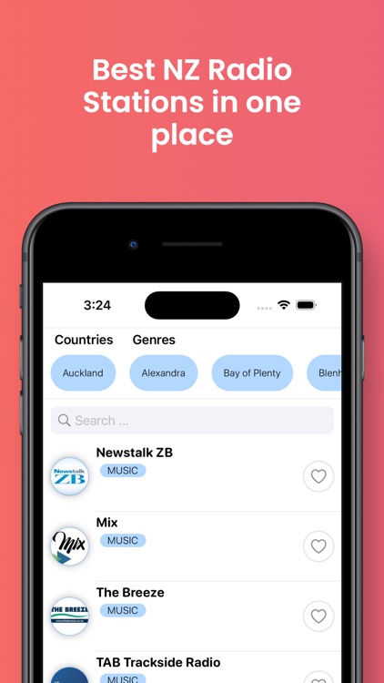 New Zealand Radios live