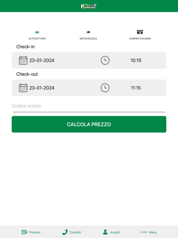 Screenshot #4 pour GreenParking Malpensa