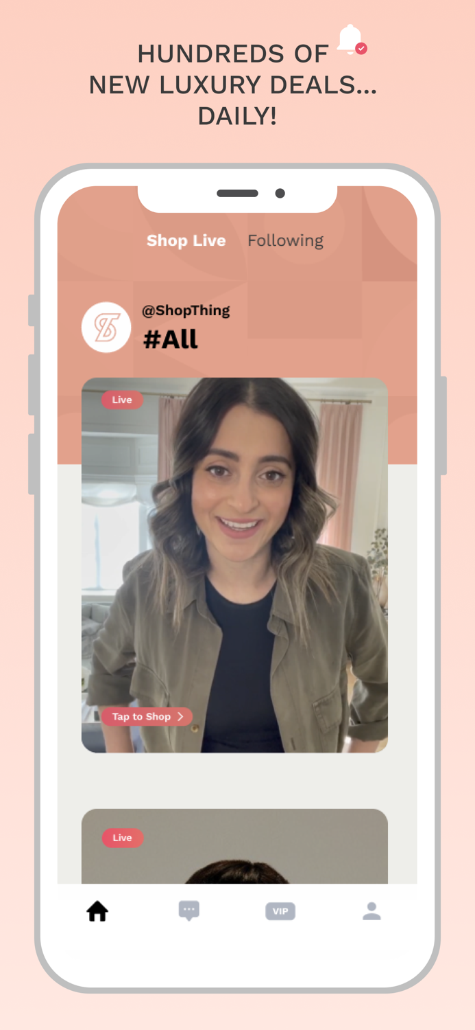 ShopThing Luxury Live Sales