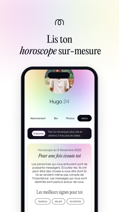 Moonz : App de rencontre astro Screenshot