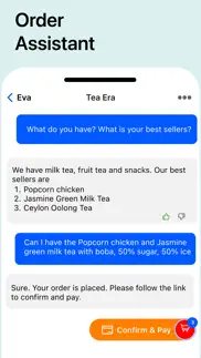 eva - ai ordering assistant iphone screenshot 3