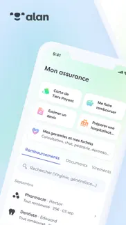 alan france assurance santé iphone screenshot 1