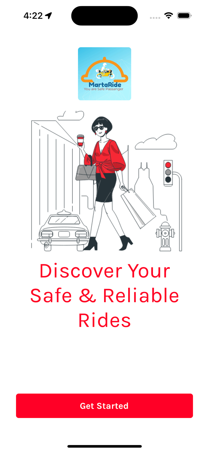 MartaRide for Passanger App