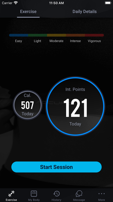 Vision Fitness HR Screenshot
