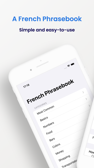 French Phrasebook (Travel) Screenshot