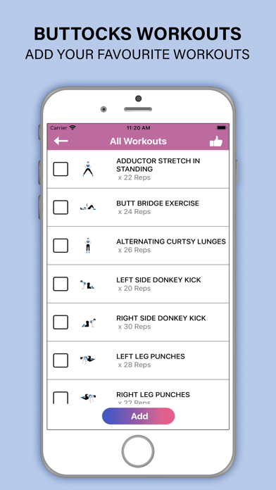 Buttocks : Butt Legs Workout Screenshot