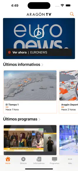 Game screenshot Aragón TV apk