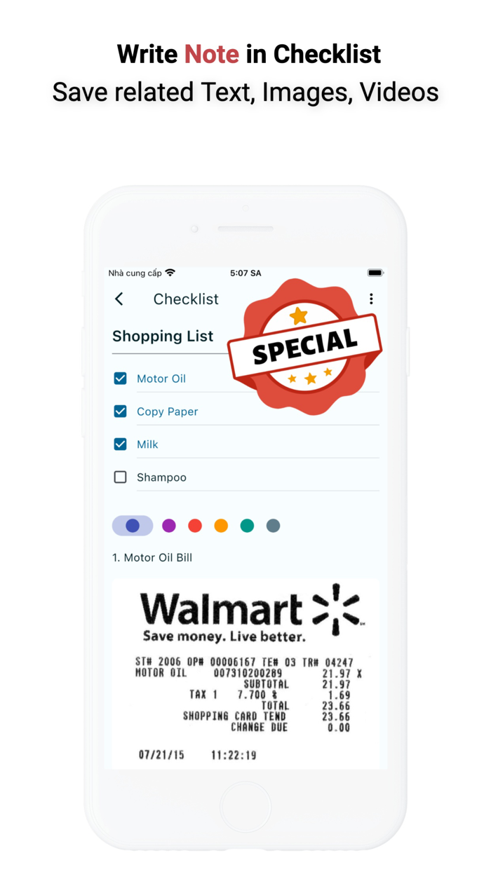 Note To-do List Super Notes