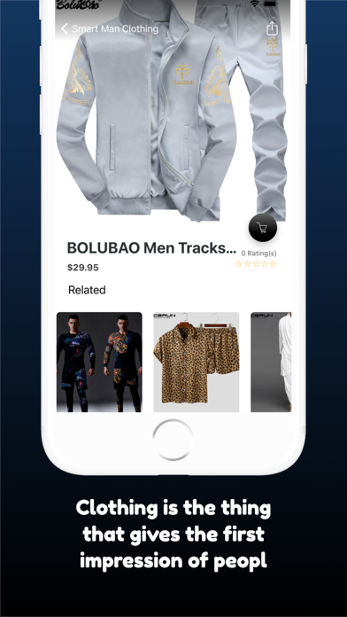 Men's Outfit Fashion Online Screenshot