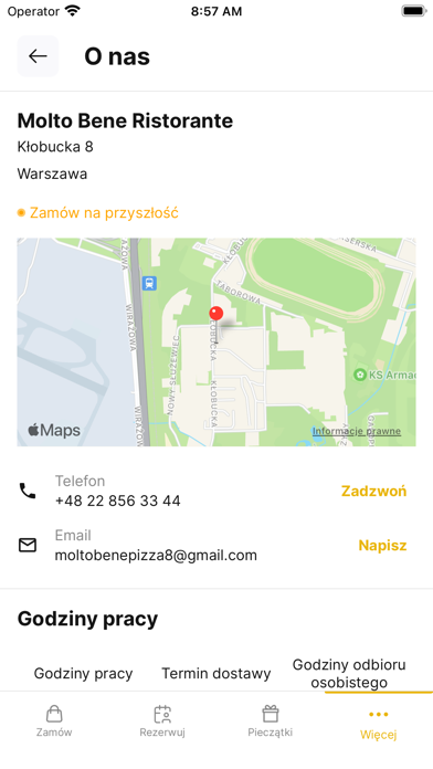 Molto Bene Ristorante Screenshot