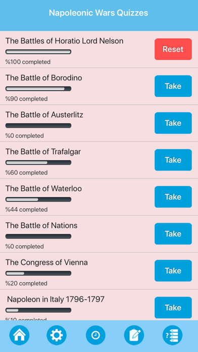 Screenshot #2 pour The Napoleonic Wars Quiz