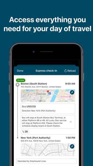 Greyhound: Buy Bus Tickets Screenshot