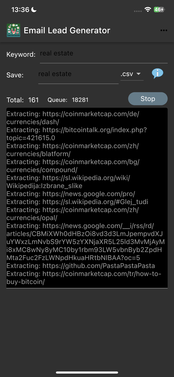 Email Lead Generator