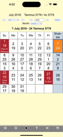 Game screenshot Jewish Calendar and Holidays L mod apk
