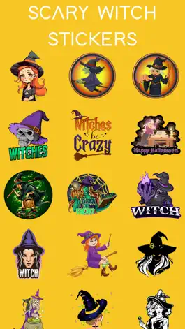 Game screenshot Scary Witch Stickers hack