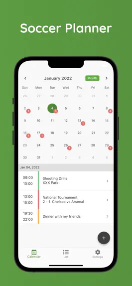 Game screenshot Soccer Schedule Planner mod apk