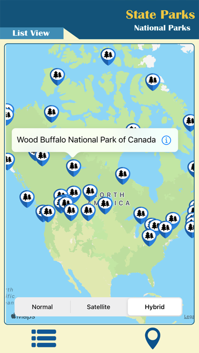 Canada -State & National Parks Screenshot