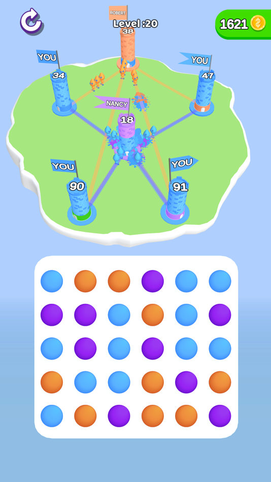#8. Connect and Conquer (iOS) By: Mood Games OU