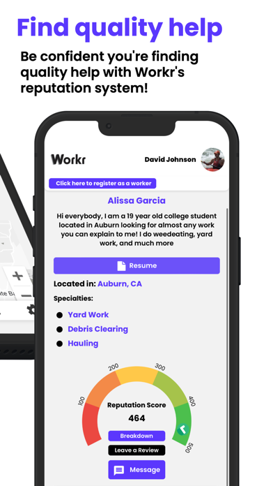 Workr - Tackle Your Odd Jobs Screenshot