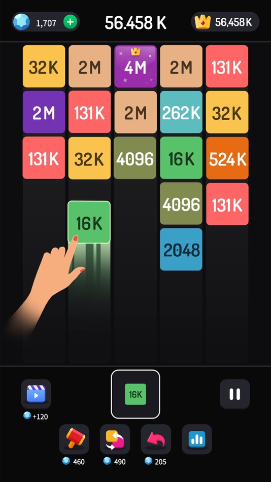 Merge Puzzle Game - M2 Blocks - 4.2.0 - (iOS)