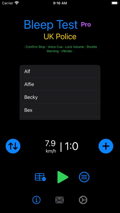 Bleep Test UK Police Pro