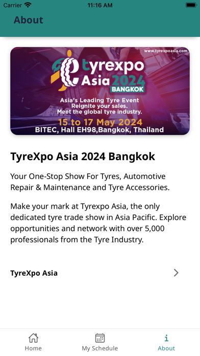 TyreXpo Asia 2024 Bangkok Screenshot 3 - AppWisp.com