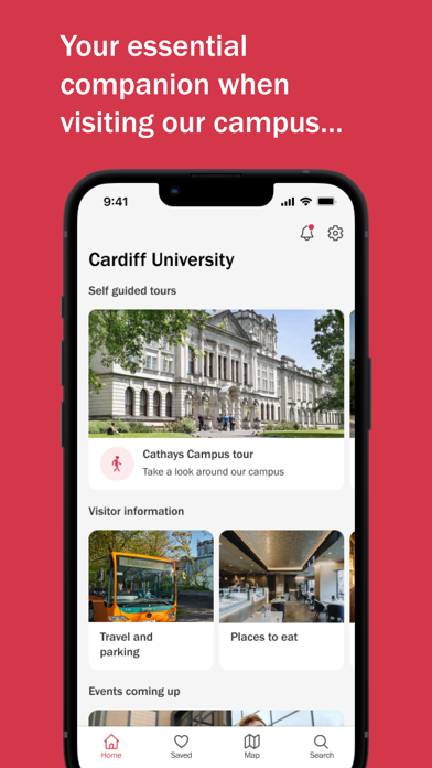 Visit Cardiff University Screenshot