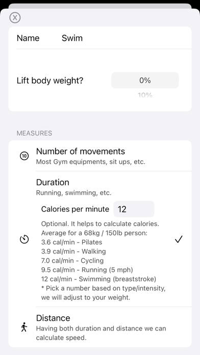 Eat & Workout Screenshot