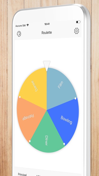 Screenshot #1 pour Roulette d'Événements
