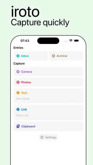 iroto capture quickly screenshot 1
