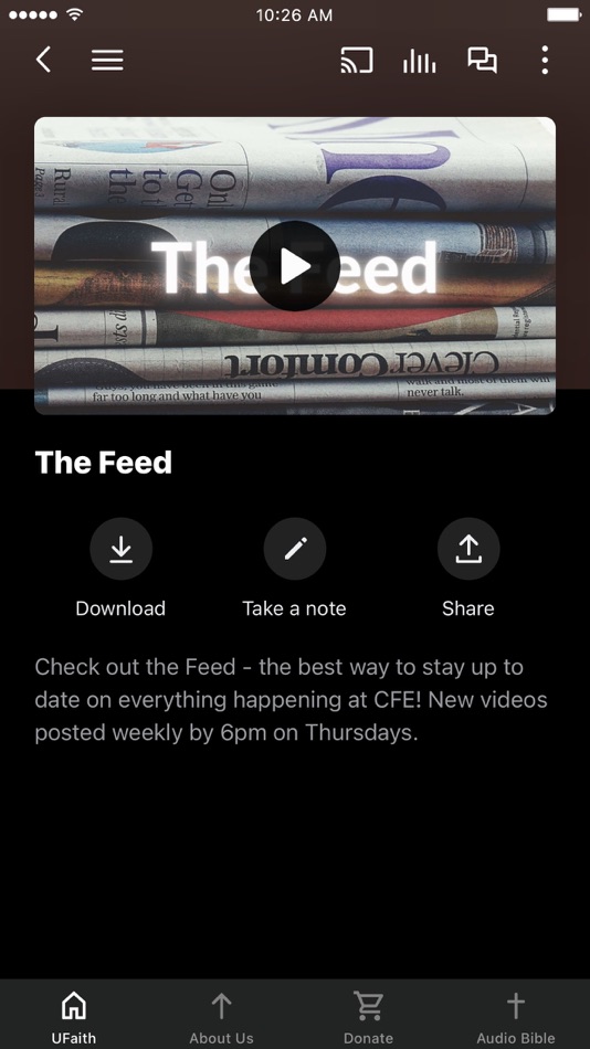 #2. University Faith (iOS) Podle: Andrews University