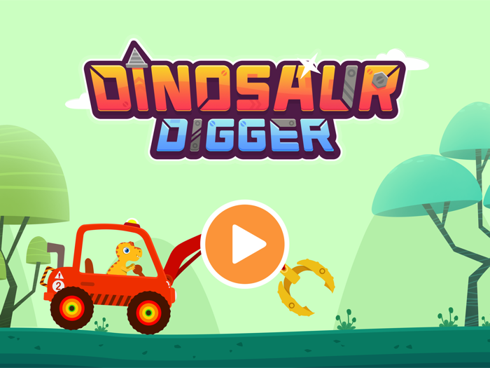 Dinosaur Digger Vehicle Games