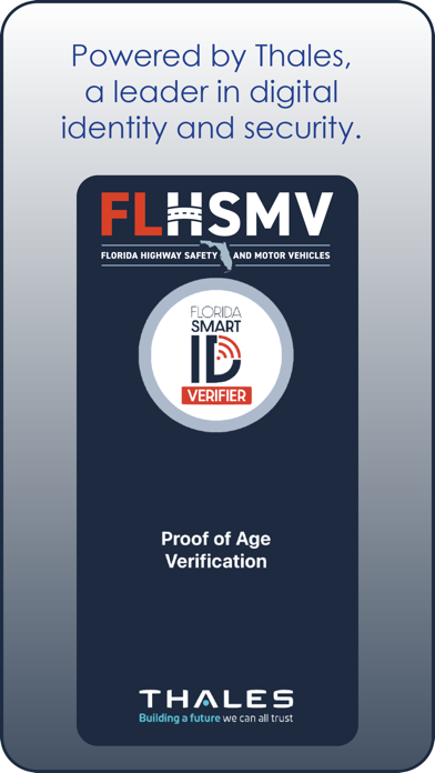 FL Smart ID Verifier: Thales Screenshot