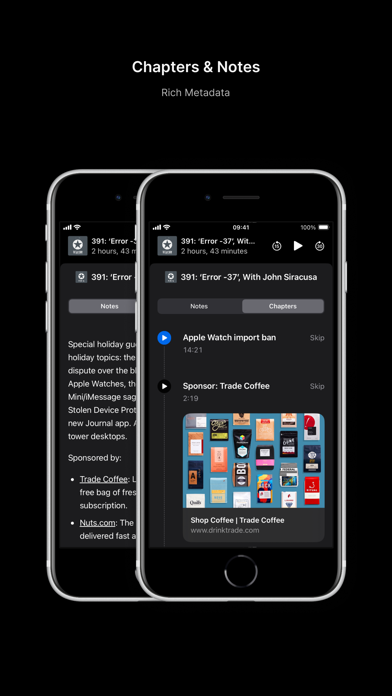 Airshow: Lightweight Podcasts Screenshot