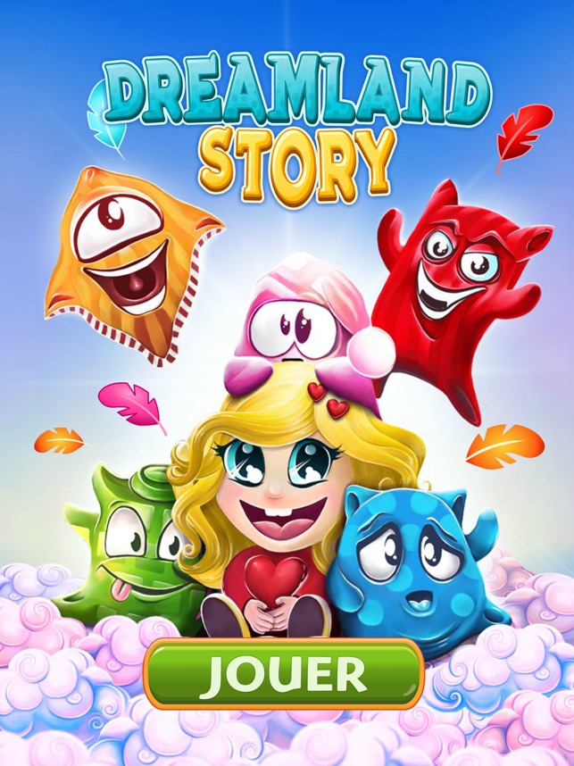 Dreamland Story Jeu de match 3 dans l'App Store