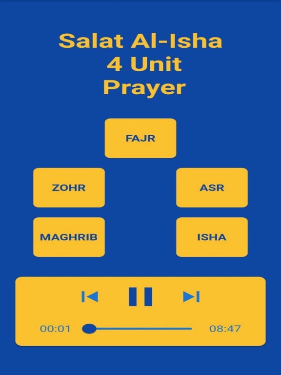 Namaaz iPad screenshot