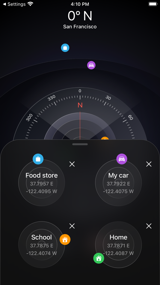 #2. Handy Compass: Digital Compass (iOS) 由: APPS BAY LIMITED