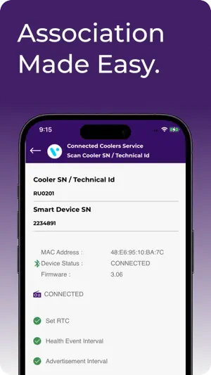 Connected Coolers Service screenshot 2