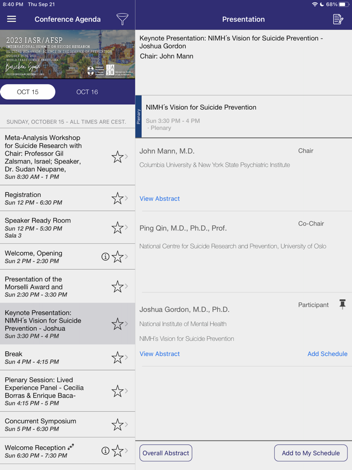 IASR-AFSP Conference