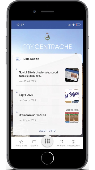 MyCentrache Screenshot