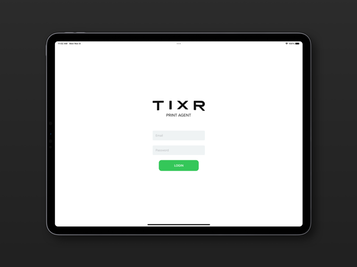Tixr Print Agent Mobile
