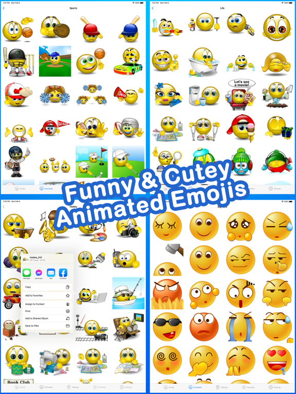 Screenshot #4 pour Adult Emoji Sticker for Lovers