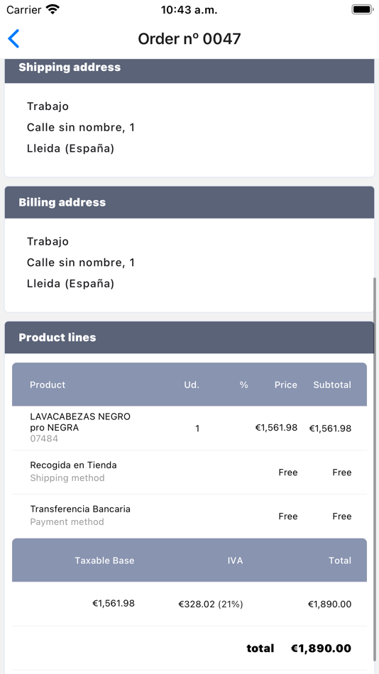#9. Ebasnet Salesman - Preventa (iOS) Bởi: Ebasnet