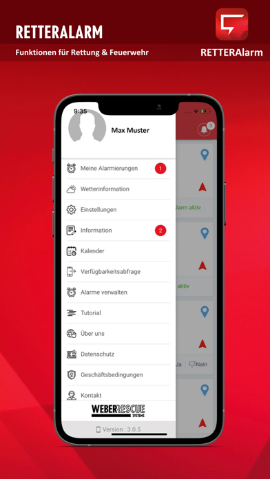 Screenshot #2 pour RETTERAlarm