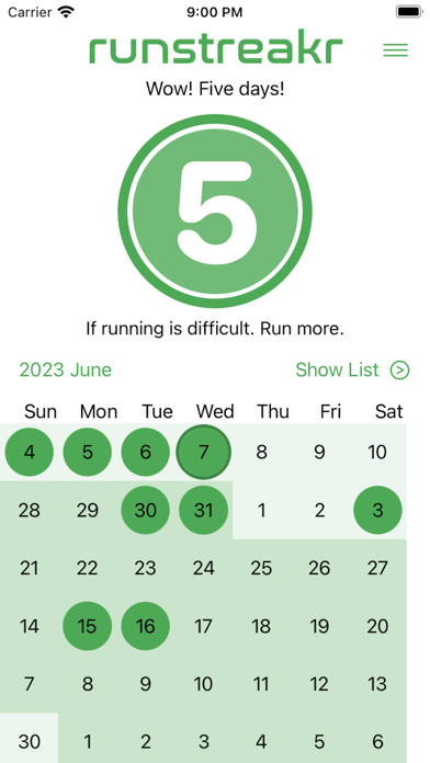 runstreakrのおすすめ画像1