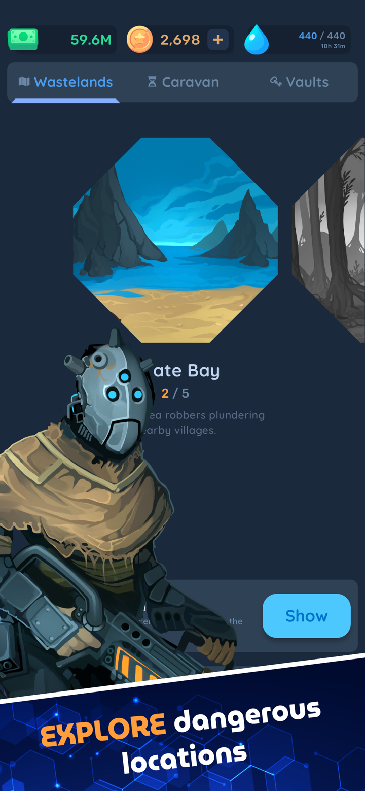 Lost Vault: AFK Retro RPG screenshot 4