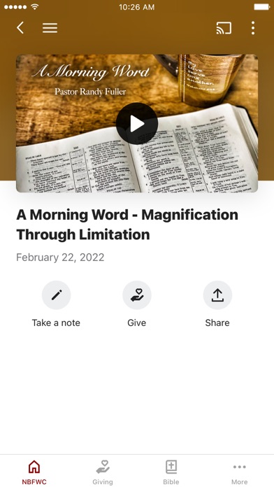 New Beginning Family Worship Screenshot