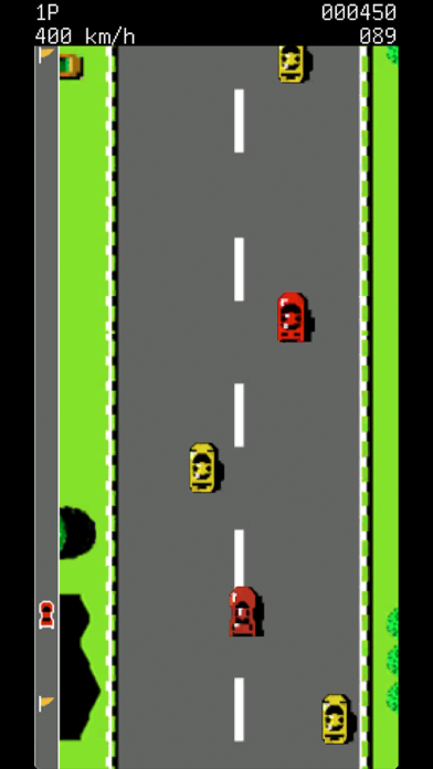 Classic Racing: Road Fighter Screenshot