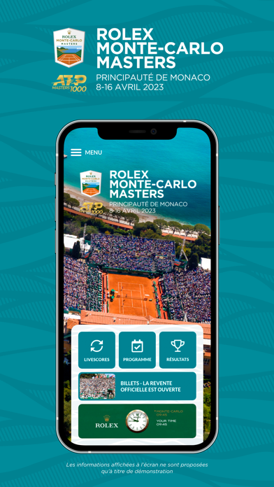 Screenshot #1 pour Rolex Monte-Carlo Masters